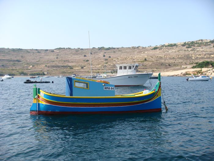 Fischerboot Malta                                 