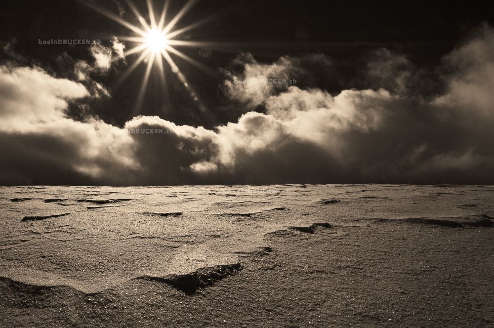 Schneeverwehnungen                                