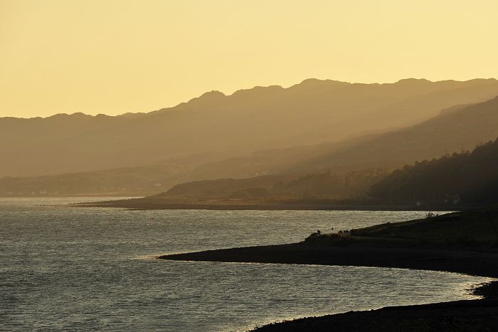 Sonnenuntergang Schottland                        