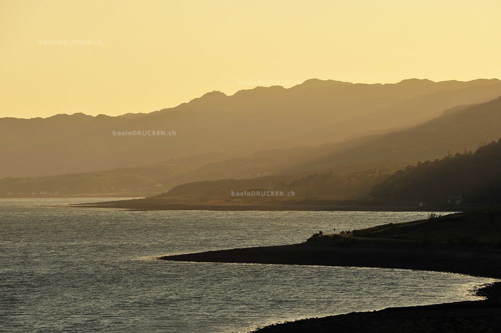 Sonnenuntergang Schottland                        