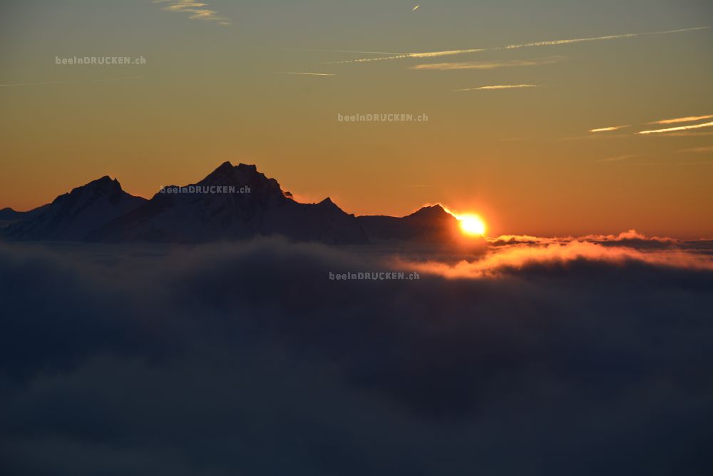 Rigi Kulm Sonnenuntergang                         