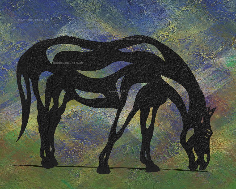 Hazel - Abstraktes Pferd                          