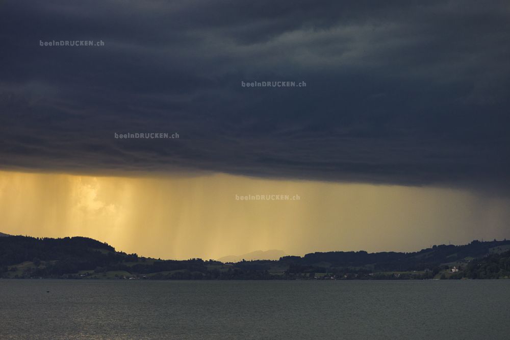 Unwetter Zugersee                                 