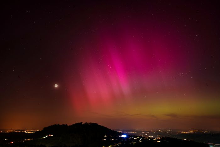 Nordlichter über St                               