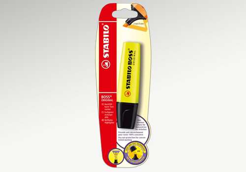 STABILO Boss Textmarker gelb
